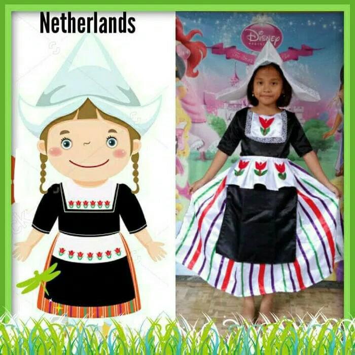 Kostum Nederland dewasa XL-XXL