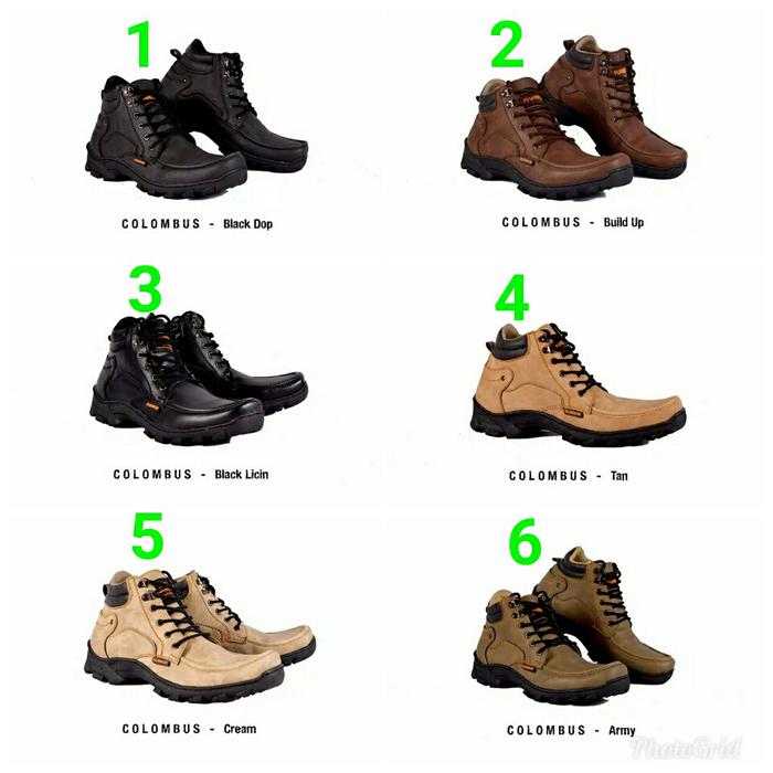 SEPATU HUMMER COLOMBUS SEFTY BOOTH PRIA