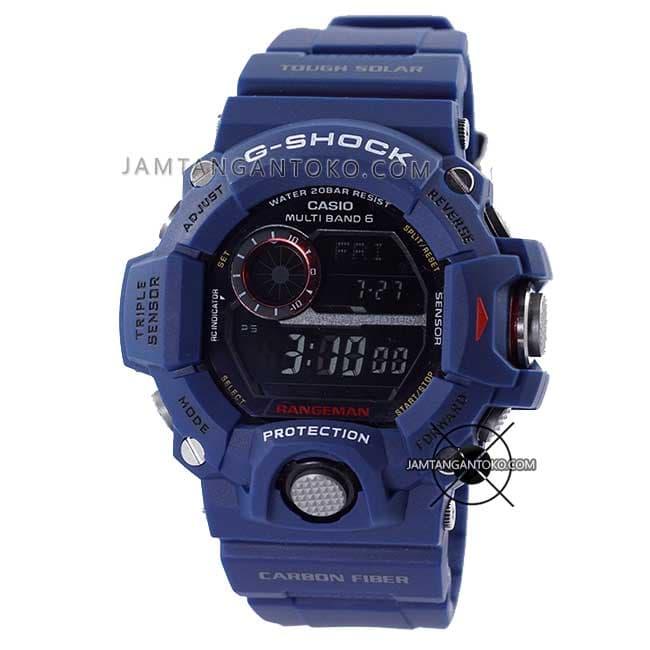 G Shock Rangeman GW9400 ORI BM GW-9400NVJ-2 Biru Navy Limited Series