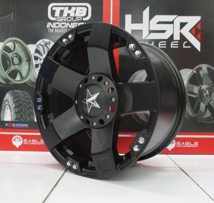 Velg Mobil Offroad Ring 16 HSR RASTA Lubang Baut 5 Untuk Terios Rush