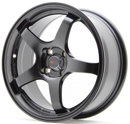 Velg Racing Mobil Ring 16 HSR TENDON Lebar Pelek 7 Hole 4 Matte Black