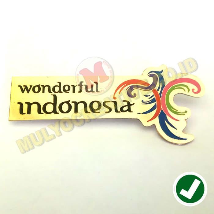 Pin Wonderful Indonesia - Pin Logo Pesona Indonesia
