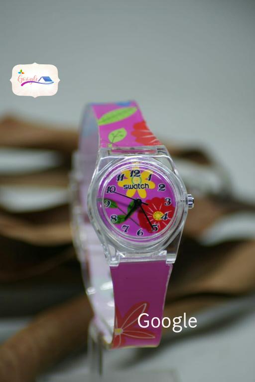 Jam tangan wanita dan anak-anak swatch Karakter