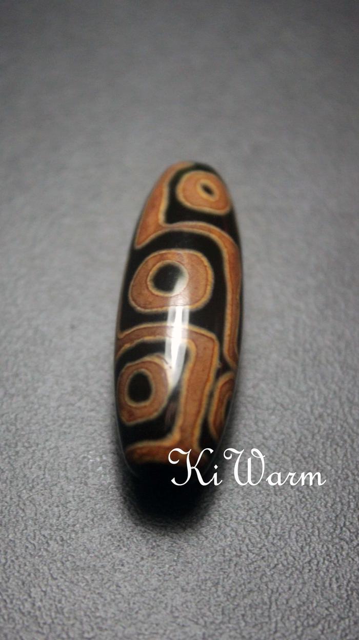 Tibetan Dzi Bead (8 Eyes)
