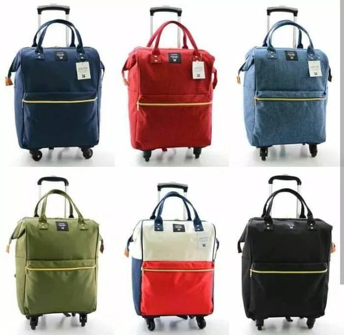Trolly Bag Tas Backpack Koper Anello Korea Import Trolley Ransel