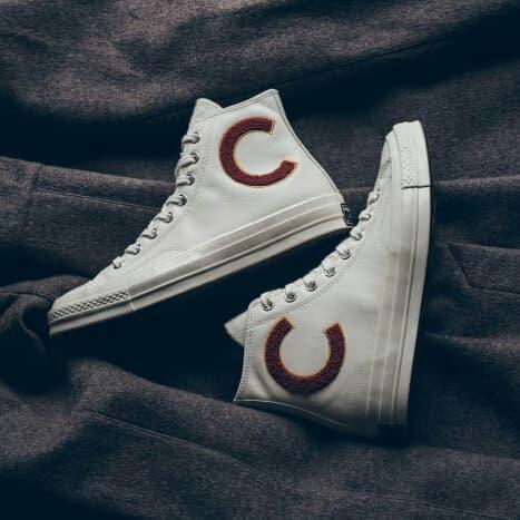 CONVERSE CT 70s HI WOOL WORDMARK WHITE LEATHER ORIGINAL