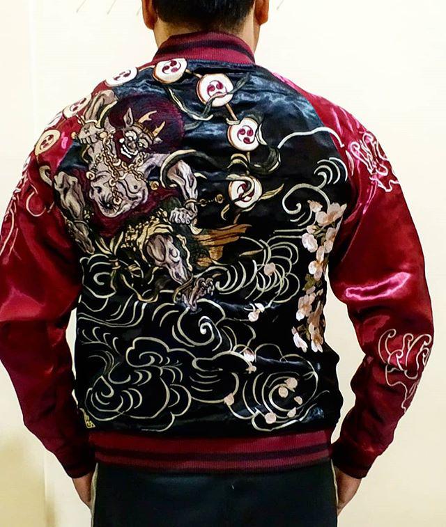 SUKAJAN RAYON REVERSIBLE RAIJIN FUJIN