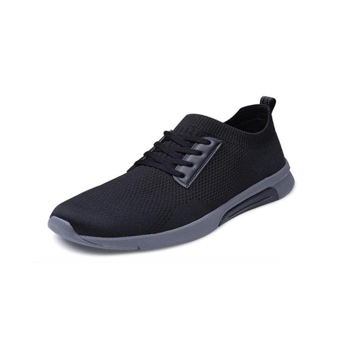 Sepatu Sneaker Pria Skechers Skecher Mark Nason Jogger Man Original - Abu-abu, 42