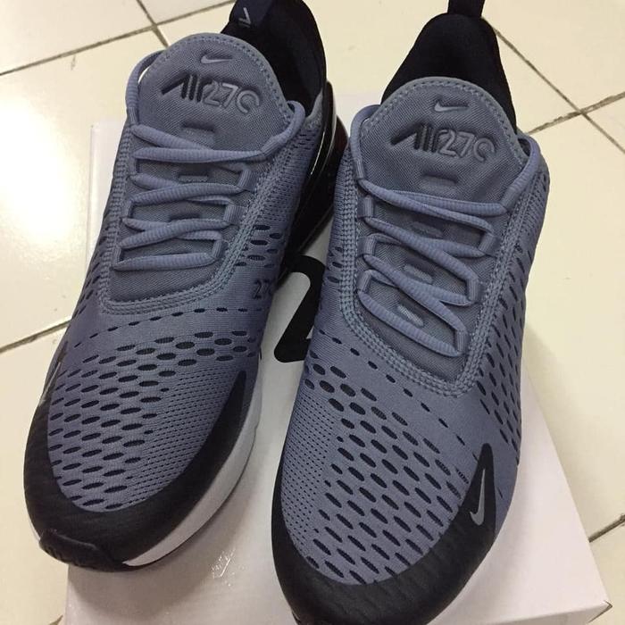 Nike AirMax 270 WOLF GREY Bred Black Red 100% ORIGINAL air max