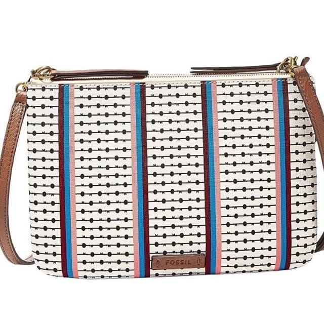 Fossil Devon Ecru Crossbody