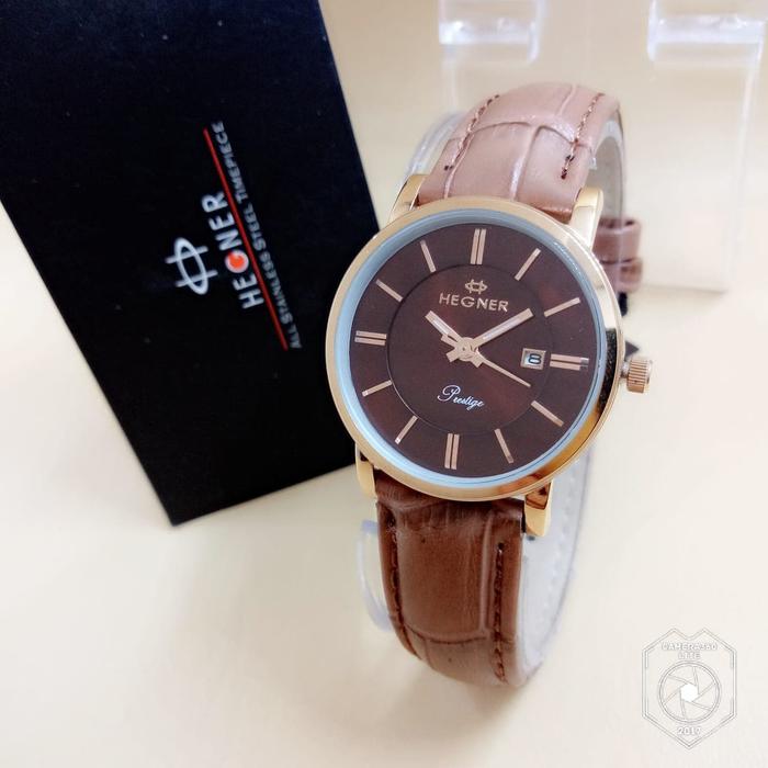 Jam tangan HEGNER 403 RS GOLD WANITA