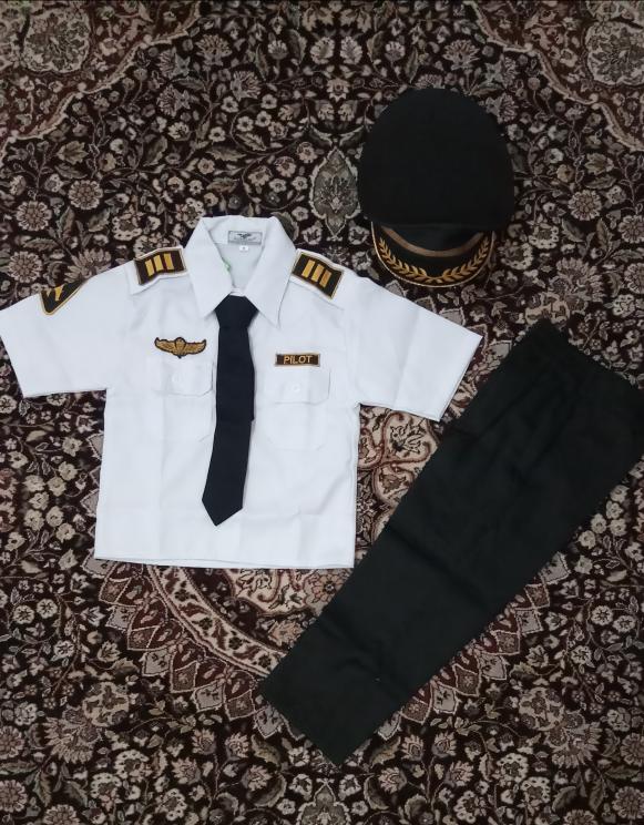 Baju Profesi Anak PILOT TNI PRAMUGARI POLWAN DOKTER umur 5,6,7 Tahun