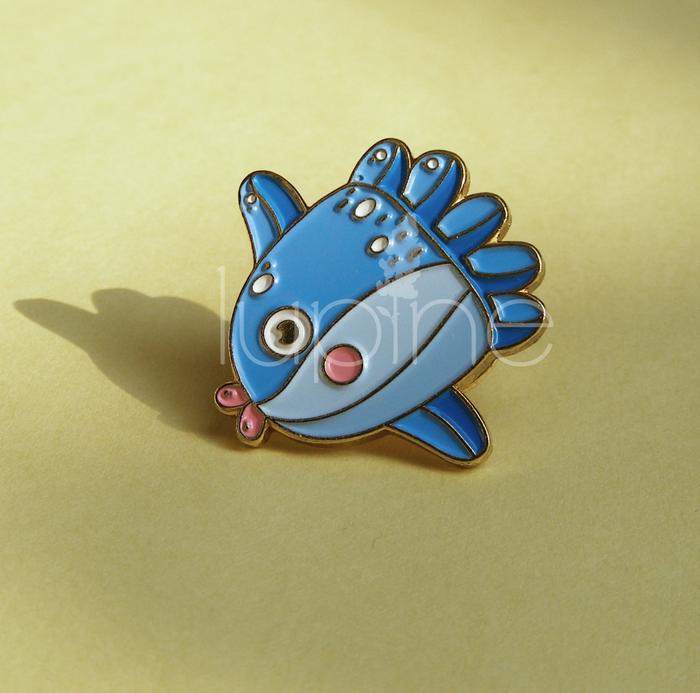 Enamel Pin Fish Series: Sunfish