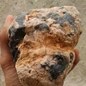 Langka - Solar Hitam Bengkulu ( Rough / Bahan Batu Akik bukan Bacan )