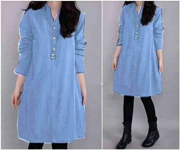 Hem Long Denim Devina