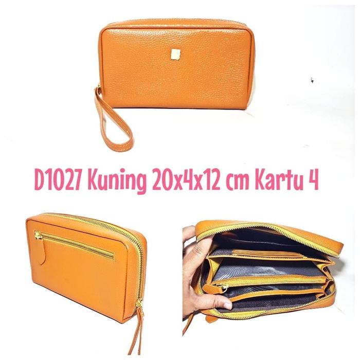 Dompet Kulit Papillon Original D1027 Kuning