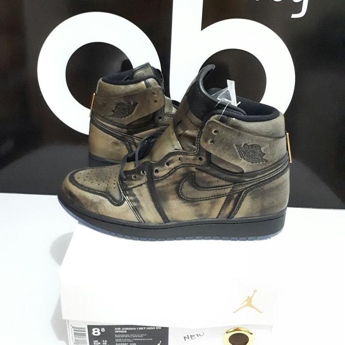 Sepatu sneakers Nike Air Jordan 1 Wings|ORI