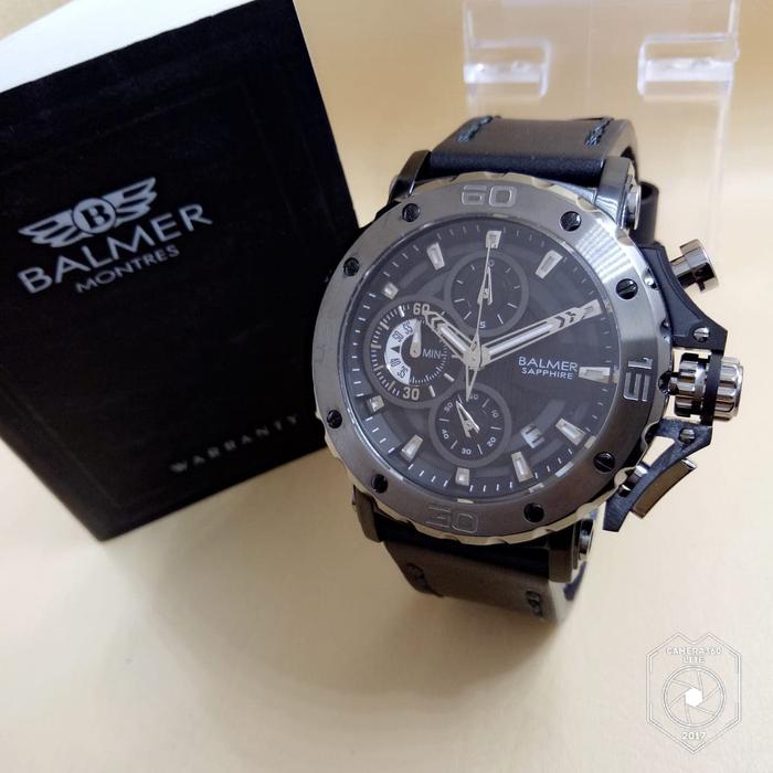 Jam tangan BALMER 7975 FULL BLACK PRIA