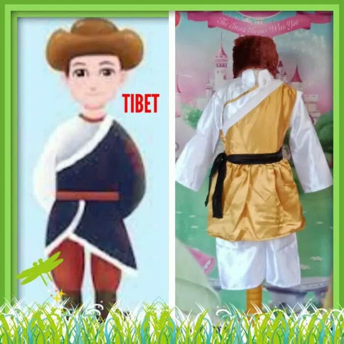 Baju Negara Tibet /Tibet kostum Anak laki2