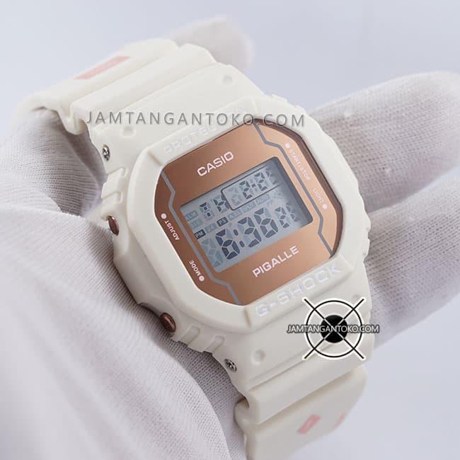 G Shock PIGALLE DW-5600PGW-7 Limited Edition Putih DW-5600 Ori BM