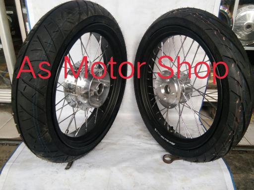 Velg komplit cb150r cbr150r new megapro new cb150r tromol plus ban irc