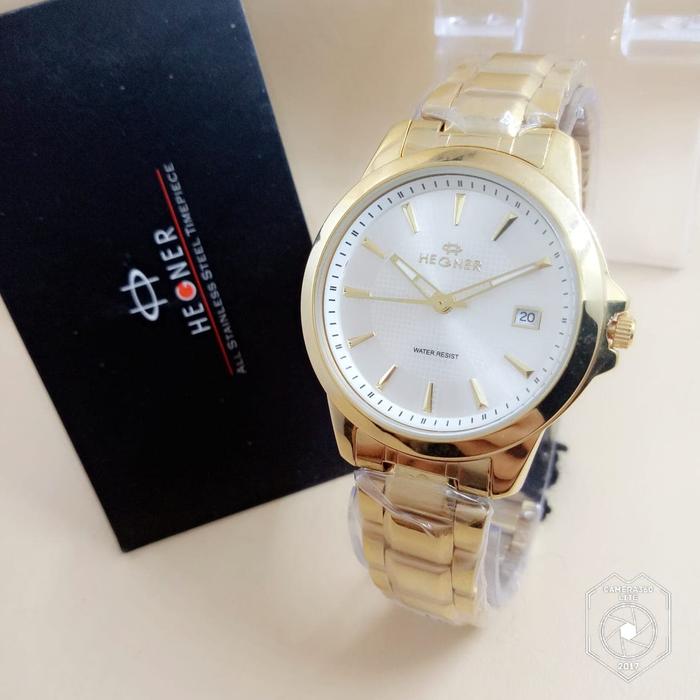 Jam tangan HEGNER 1250 GOLD WANITA