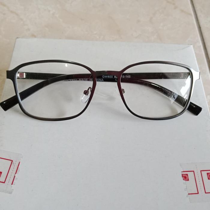 Kacamata fashion persegi GW800
