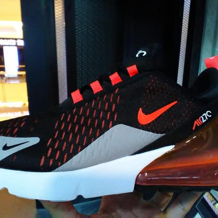 Nike Air Max 270 BREE Black RED! Triple White, Black 100% ORIGINAL
