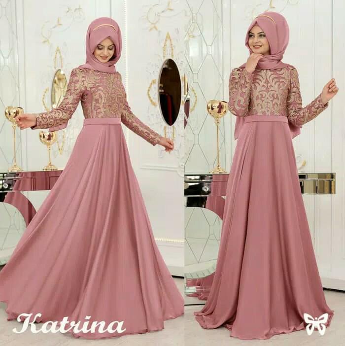 Gamis muslimah/baju pesta murah/longdress remaja/seragam ngaji/kosidah