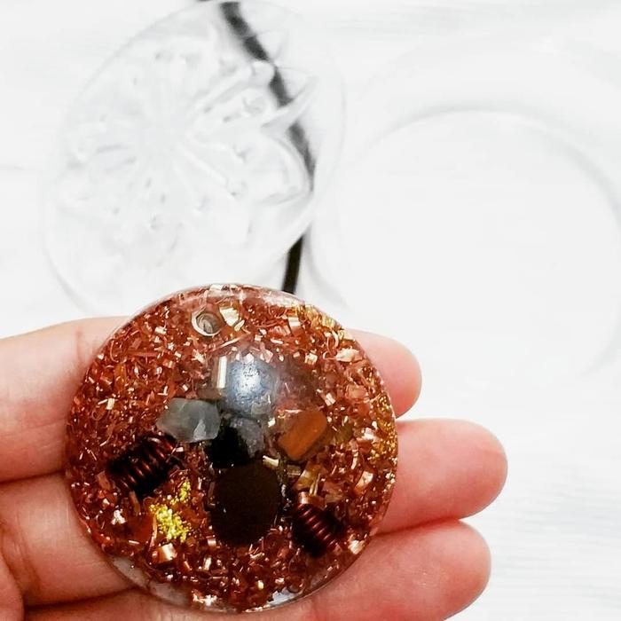 Orgonite Liontin Spiral