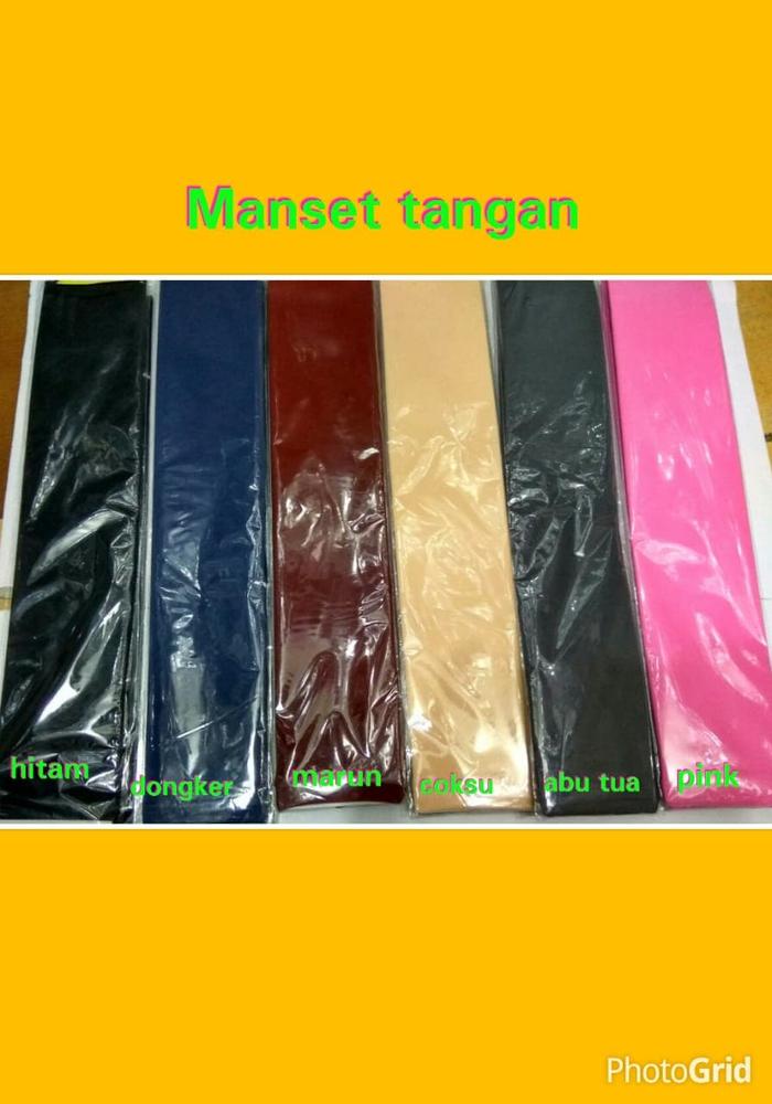 Manset tangan wanita muslimah/ deker tangan/ manset hijab