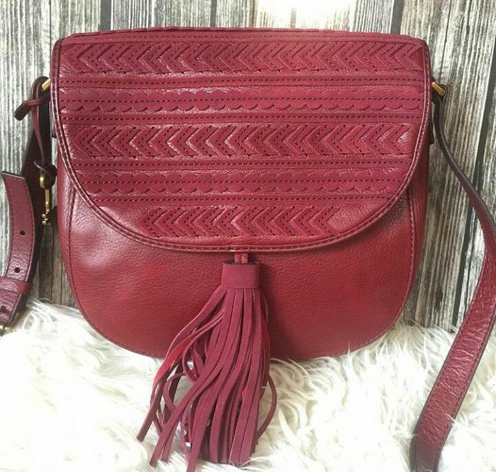 tas Fossil emmi tasel sz L pl vgc