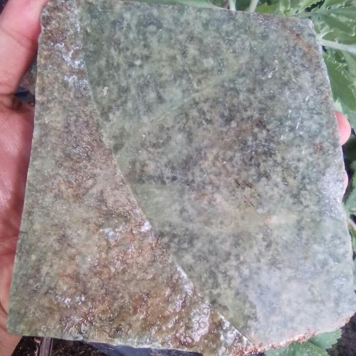 1,1 Kg Rough Lumut Aceh - Bahan Batu akik idocrase ( bukan bacan )