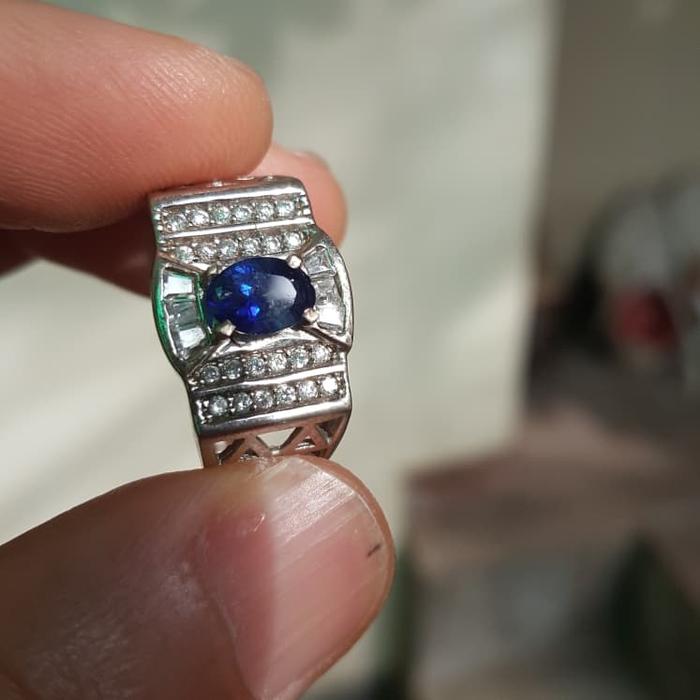 Natural Royal Blue Sapphire Srilanka memo GRI