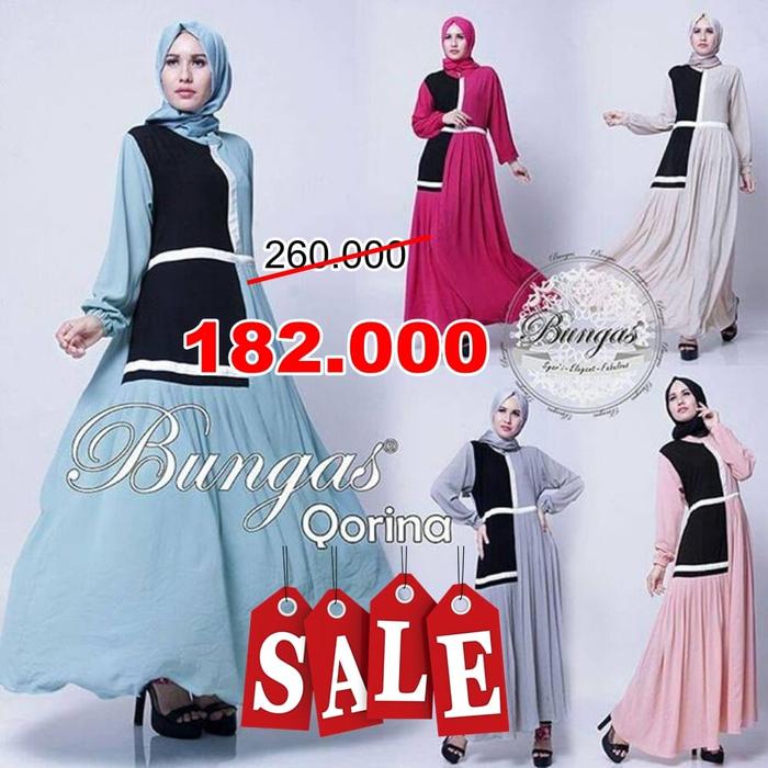 BUNGAS Gamis Qorina SALE