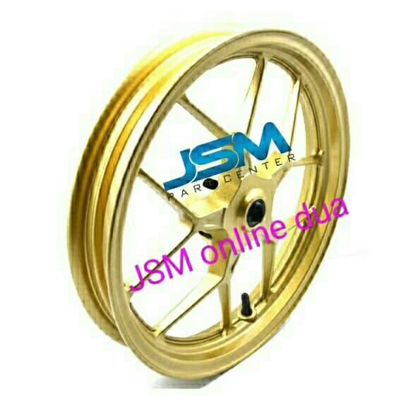 SEPASANG VELG RACING VARIO 150 VARIO 125 GOLD ORI AHM