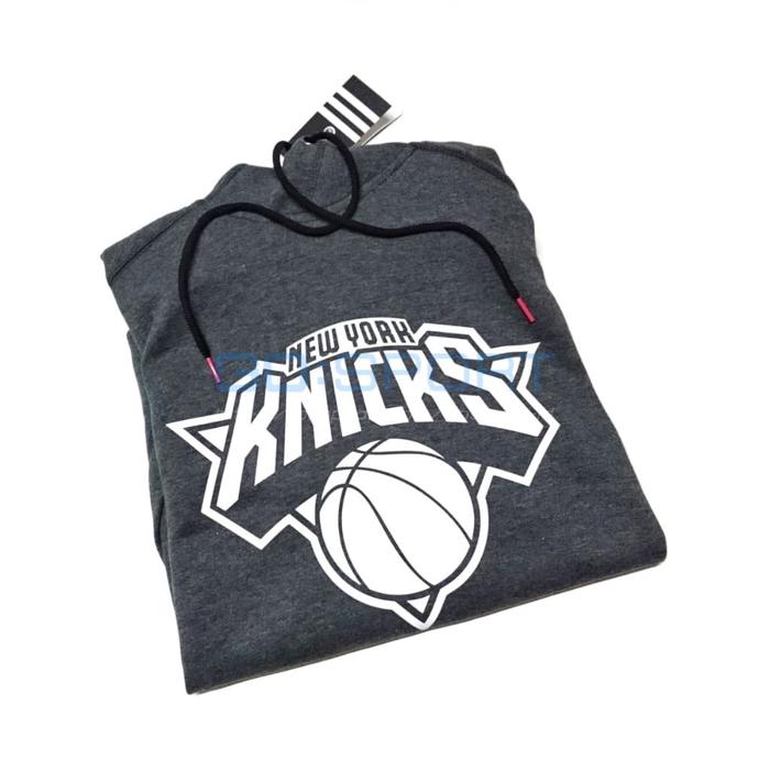 Hoodie NEWYORK KNICKS PRE-GAME 2016 Lengan Pendek ADIDAS - GRAY