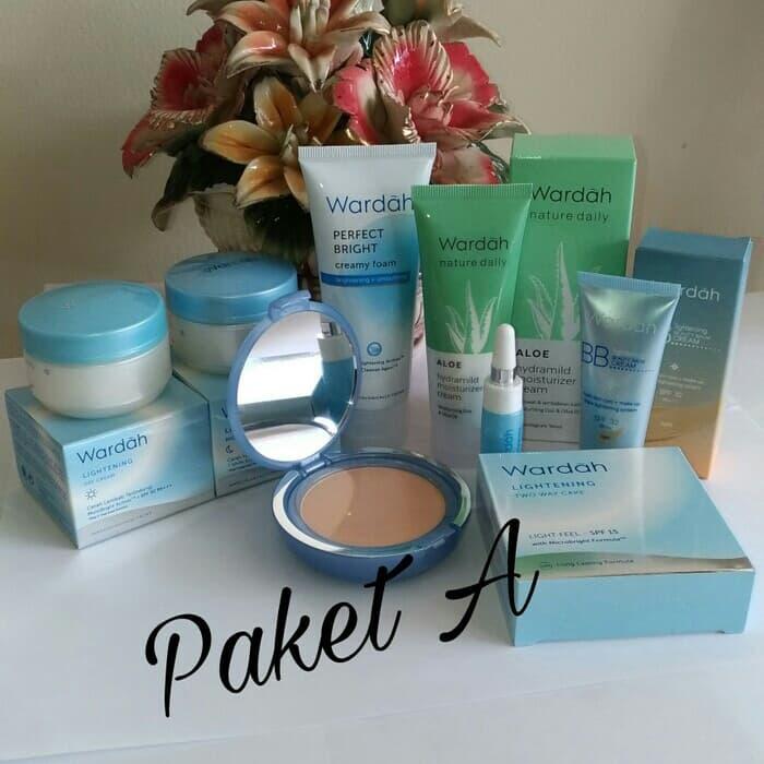 PAKET WARDAH SESERAHAN LAMARAN LIGHTENING SERIES A DAN B