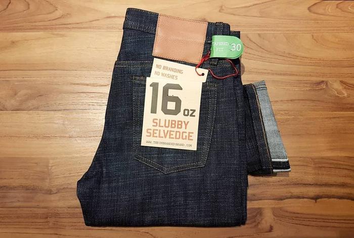 The Unbranded Brand - UB 16oz SLUBBY Selvedge Denim 'Limited Release'