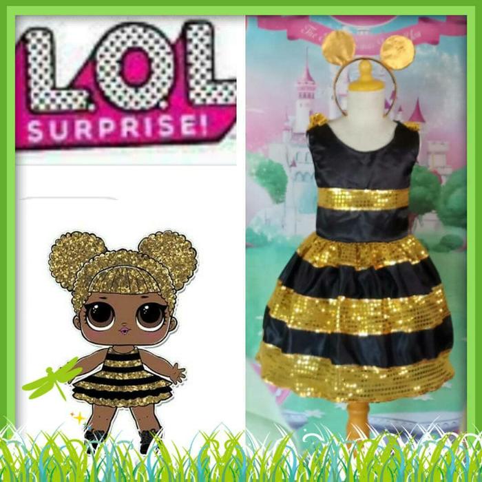 Queen Bee Baju Kostum LOL Queen Bee