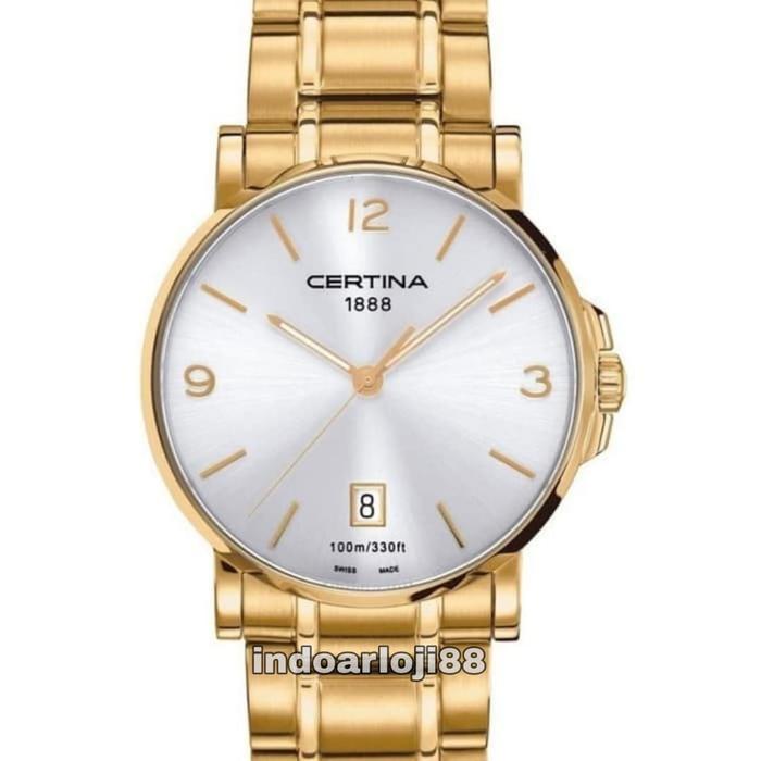 SALE!! CERTINA C017.410.33.037.00 DS CAIMANO WHITE DIAL MEN'S WATCH