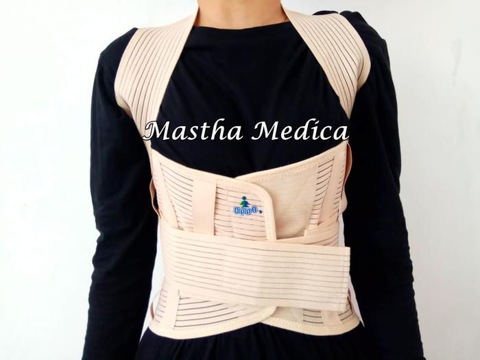 KORSET Tulang Belakang TLSO Thorac Lumbo Sacral SPINAL BRACE OPPO 2166