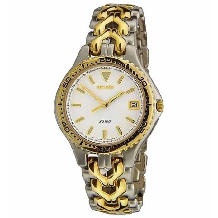 Seiko Classic SQ 100M Unisex SGE382 Analog Stainless Steel