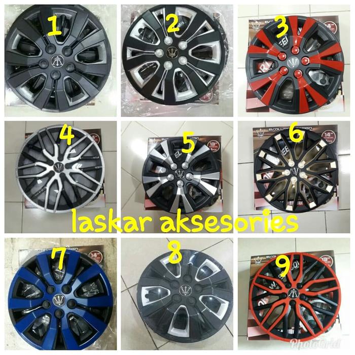 dop roda / velg mobil suzuki ertiga ring 13 / 14