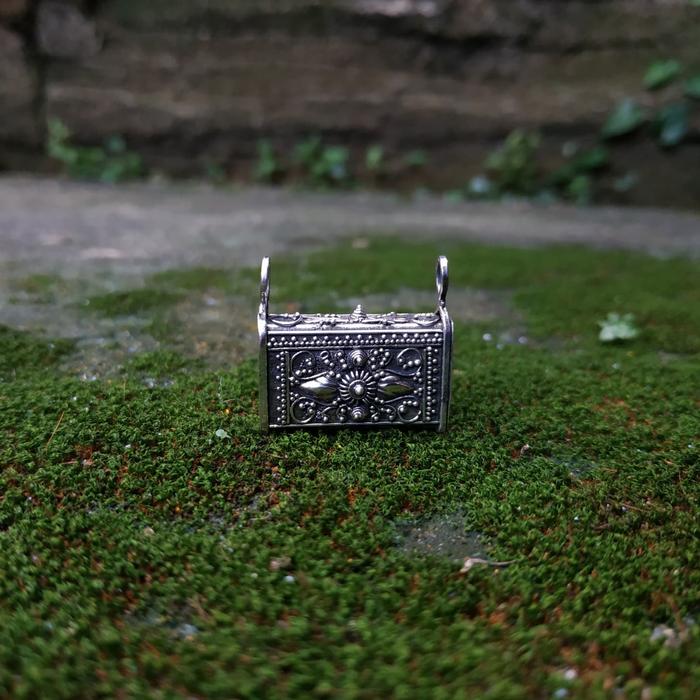 Bandong Perak Liontin Tabung Perak 925