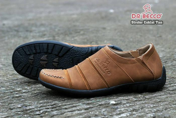 SEPATU CASUAL PRIA DRBECCO STROLER TAN