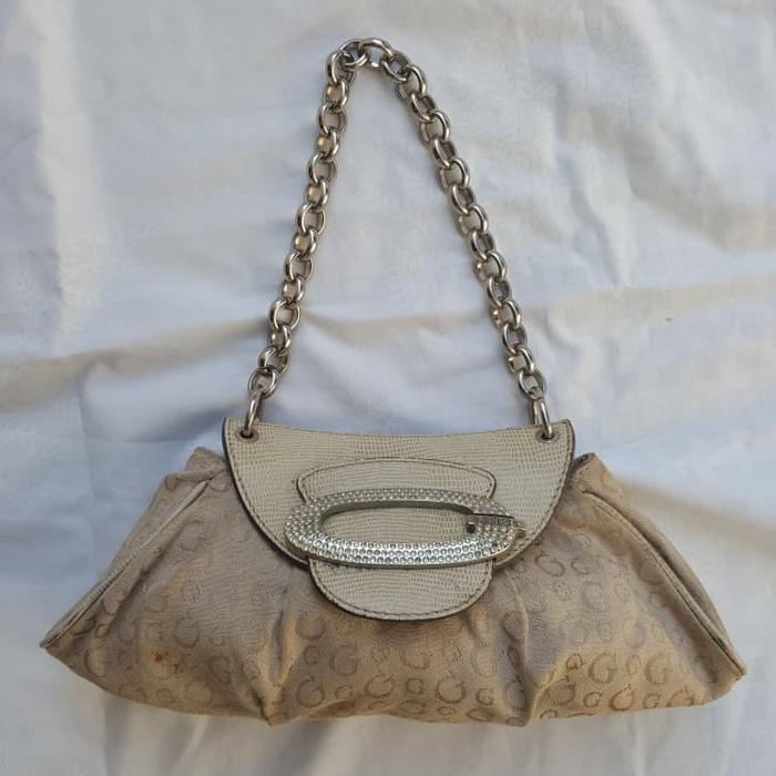 tas clutch GUESS original by Marciano seri Timeless size 28x19cm