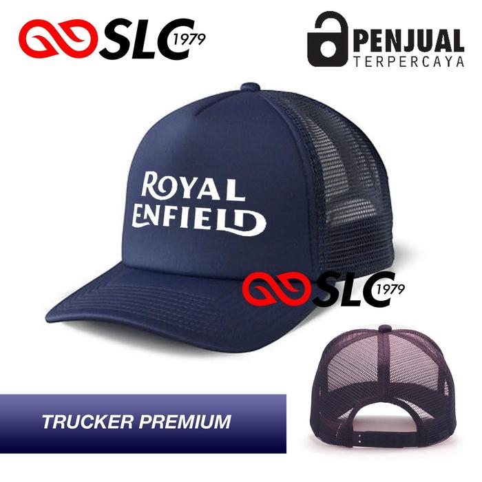 PREMIUM TOPI JARING TRUCKER ROYAL ENFIELD D1 - KOLASE