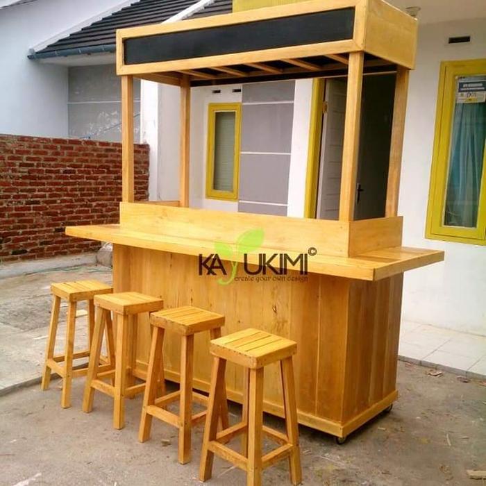 Mini Cafe booth Rombong Minuman makanan