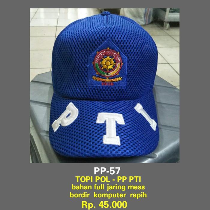 topi pol pp pti / polisi pamong praja